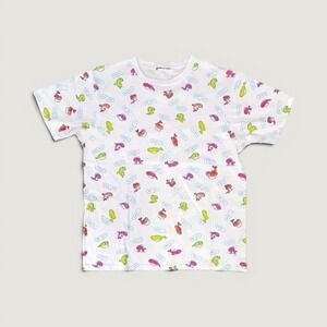 Pokemon Center T-Shirt Tatsugiri Sushi All Over‎ Print White Large